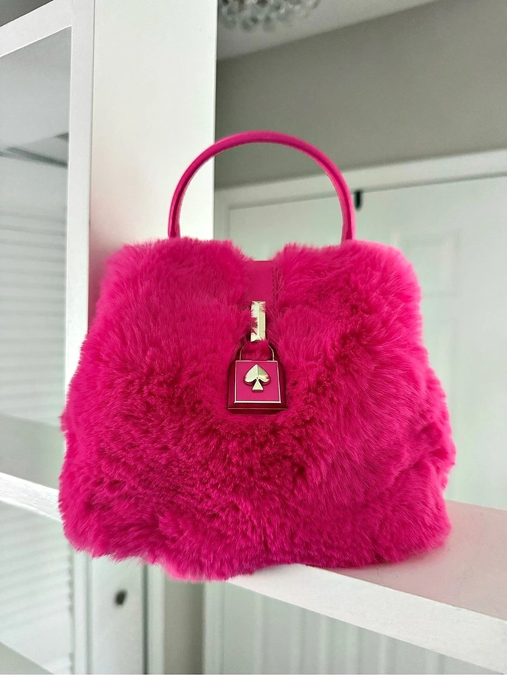 Kate Spade Faux Fur Remedy Bag